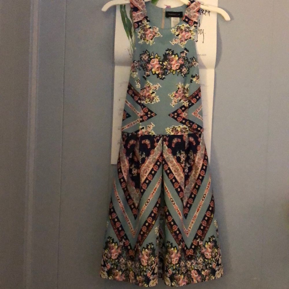 Floral formal dress